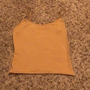 light brown tank top